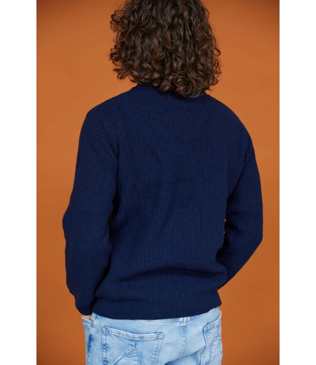 Essential Nautic Sweater - Navy