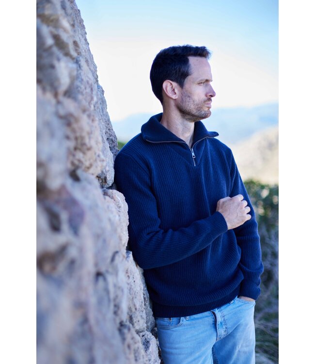 Essential Nautic Sweater - Navy