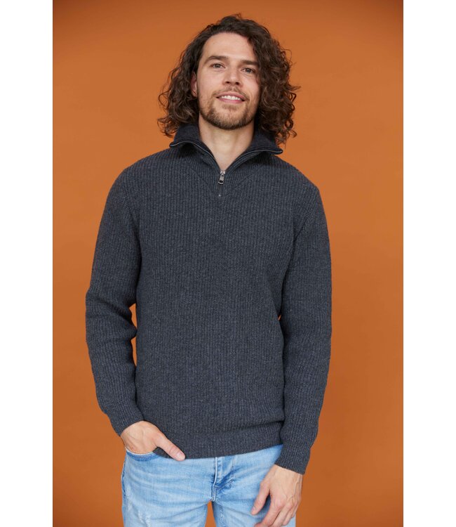 Essential Nautic Sweater - Anthracite