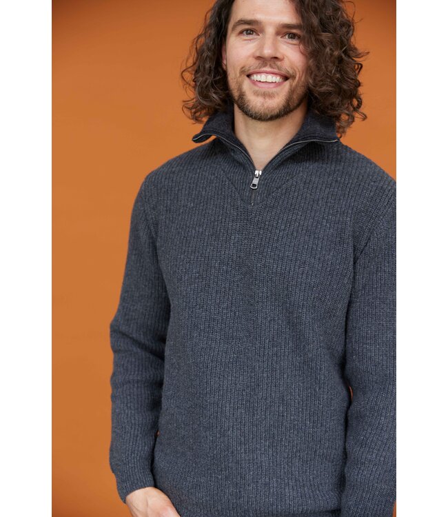 Essential Nautic Sweater - Anthracite