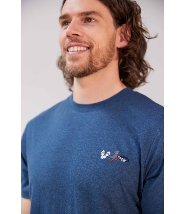 Denimcel Beach Vibes T-shirt - Indigo