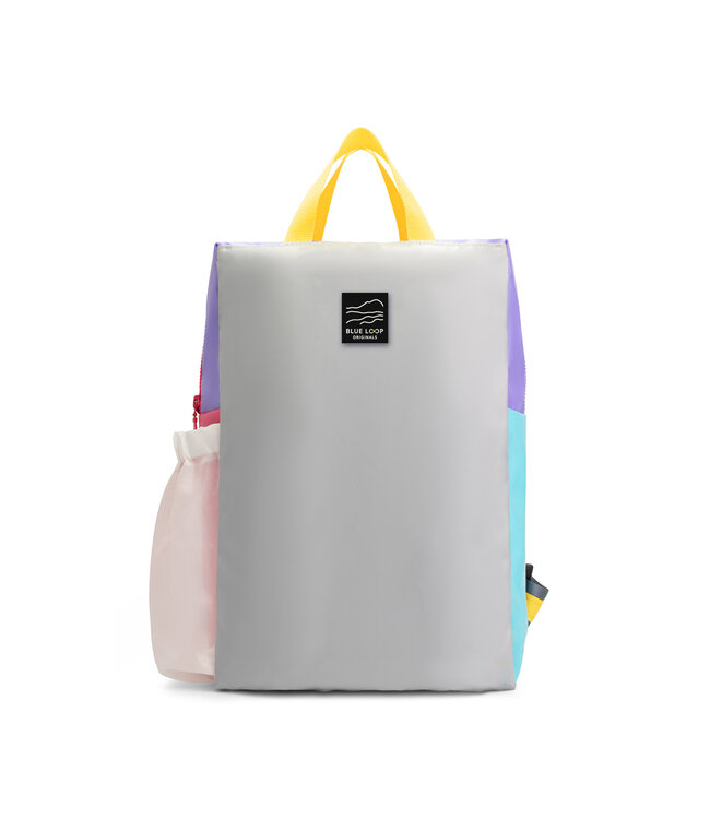 Backpack With Side Pocket - Multicolour