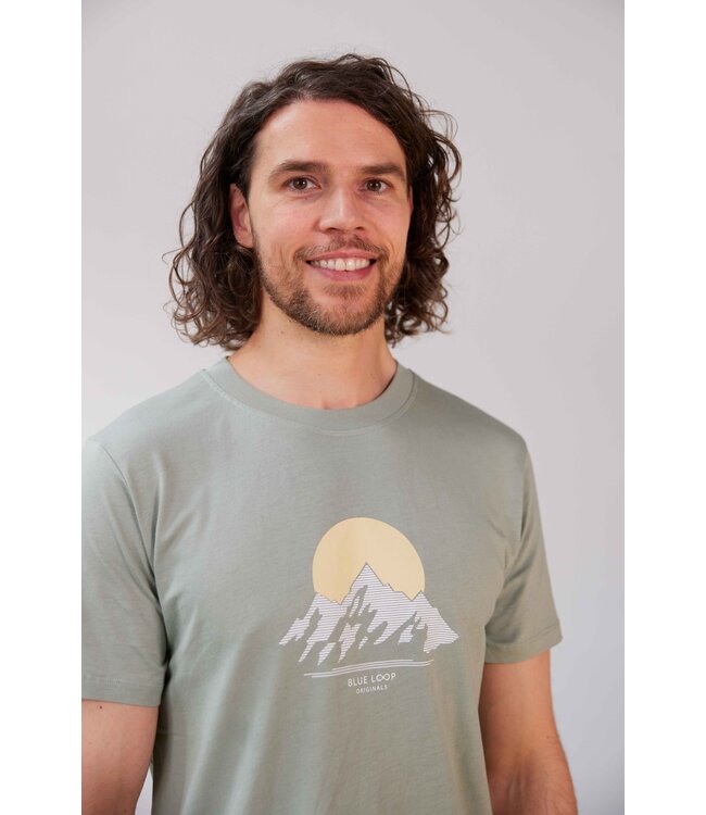 Refibra Sundown T-shirt - Iceberg Green