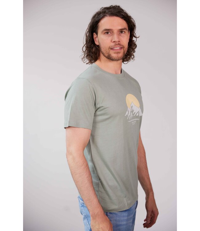 Refibra Sundown T-shirt - Iceberg Green