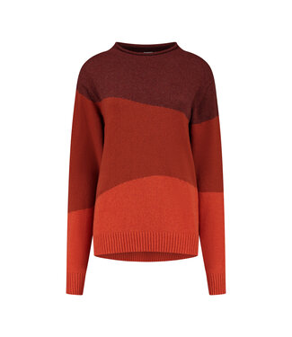 Essential Graphic Sweater - Rust Mix