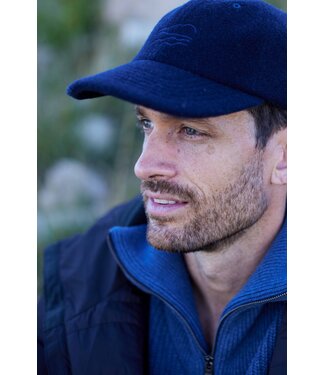 Woolfelt Cap - Blue