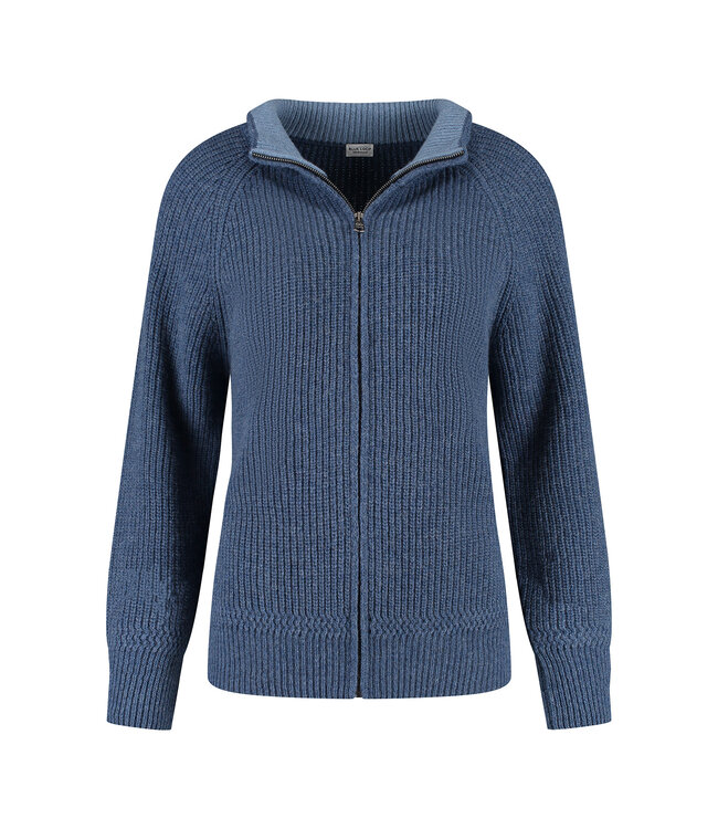 Essential Nautic Cardigan - Sea Blue