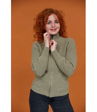 Essential Nautic Cardigan - Light Green