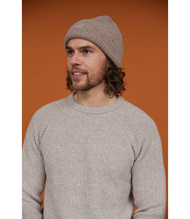 Essential Crewe Sweater - Beige