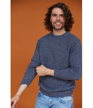 Ritorti Sweater - Blue Melange