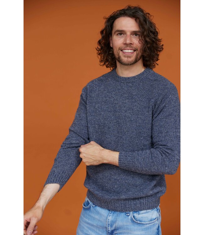 Ritorti Sweater - Blue Melange