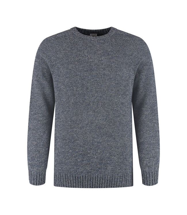 Ritorti Sweater - Blue Melange