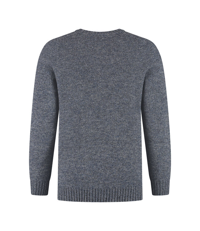 Ritorti Sweater - Blue Melange