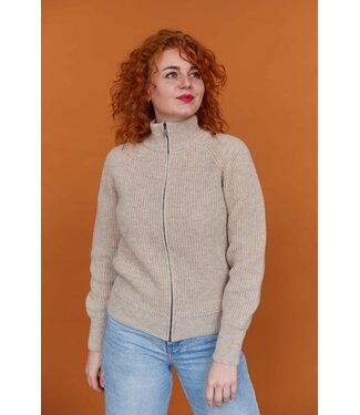 Essential Nautic Cardigan - Light Beige