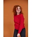 Essential Crewe Sweater - Fiery Red