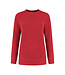 Essential Crewe Sweater - Fiery Red