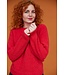 Essential Crewe Sweater - Fiery Red