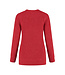 Essential Crewe Sweater - Fiery Red