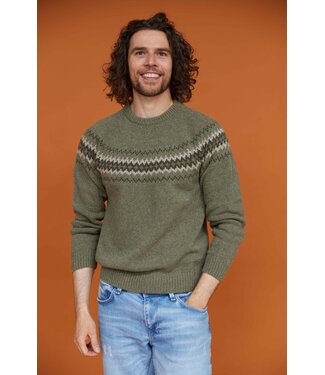 Nordic Sweater - Mid Green