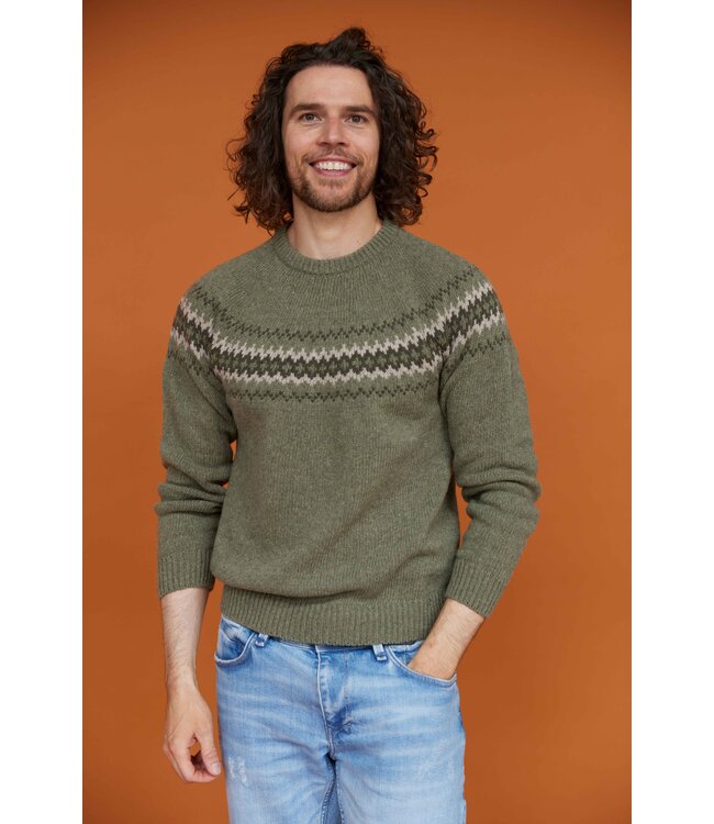 Nordic Sweater - Mid Green