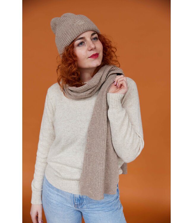 Essential Scarf - Mid Beige