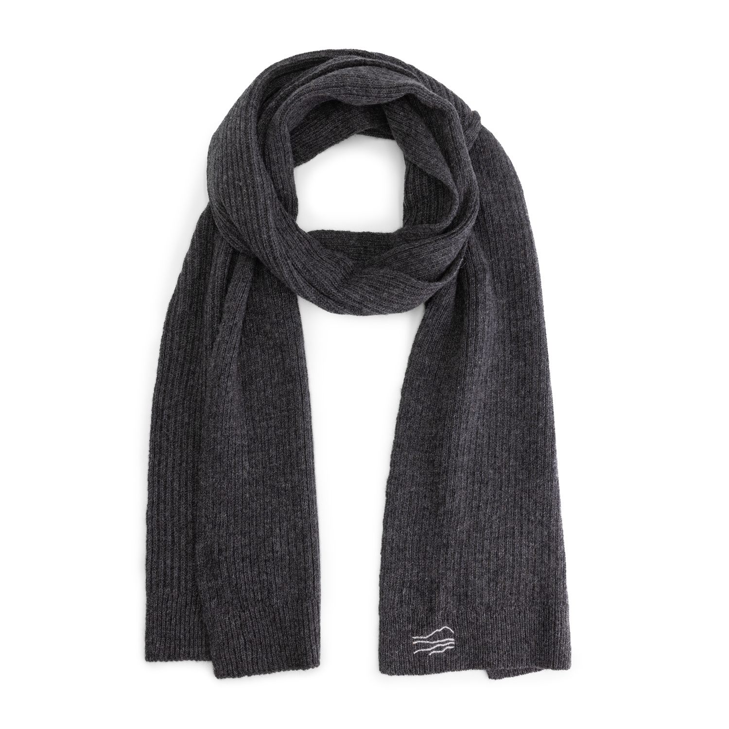 Echo23 Plush Colorblocked Loop Scarf – Blue Fog, Cozy Winter Accessory
