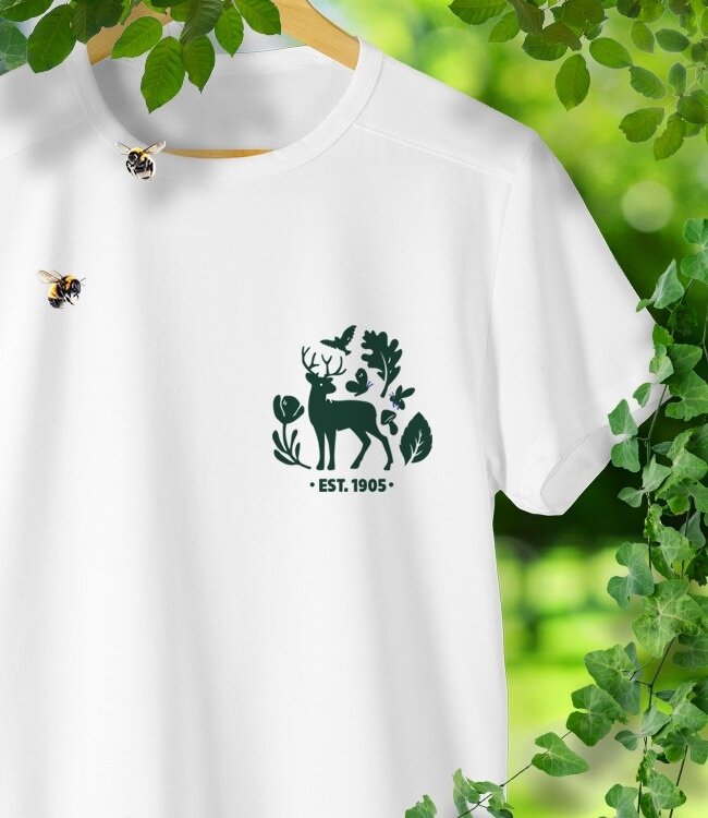 Natuurmonumenten T-shirt - Wit