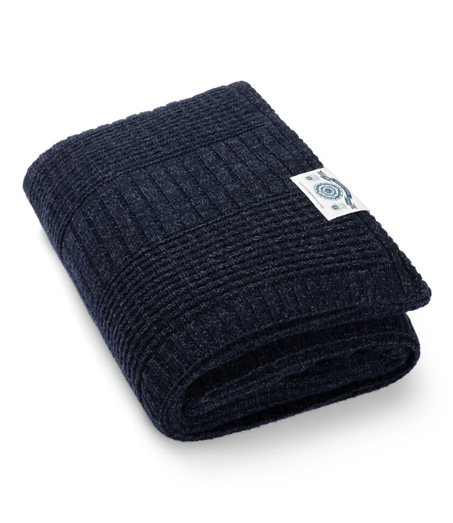 Harlingen Plaid - Navy Melange