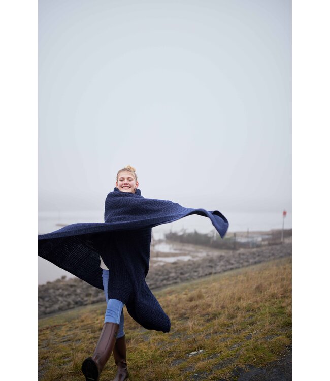 Harlingen Plaid - Navy Melange