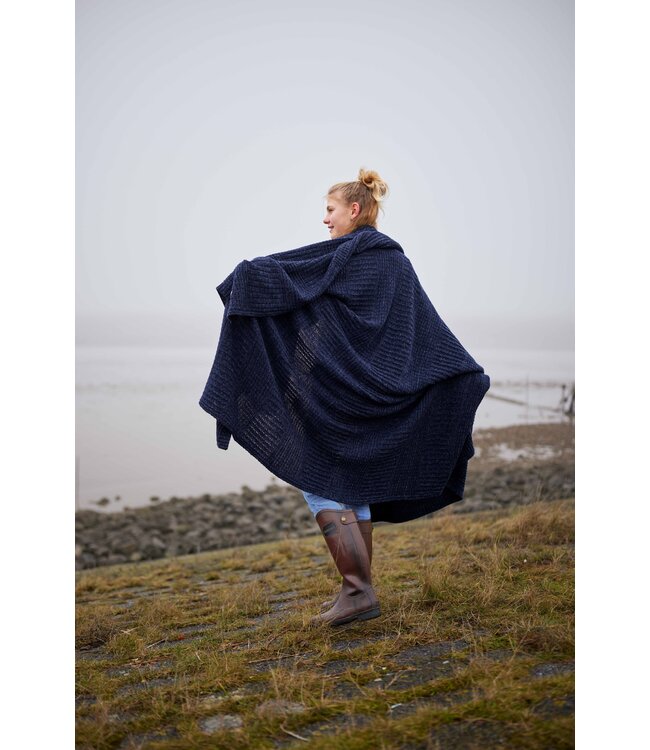 Harlingen Plaid - Navy Melange