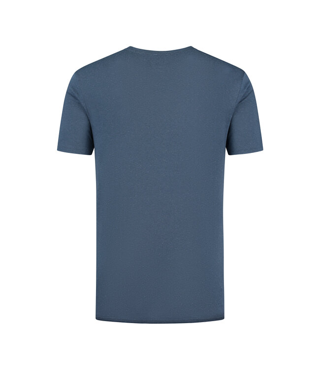 Denimcel Melange Bottle Stream T-shirt - Indigo