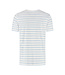 SaXcell Stripe Tshirt - White / Blue Melange