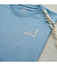 Refibra Palmsurf T-shirt - Blue Shadow