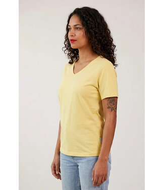 Refibra Loose Fit V-Neck - Impala