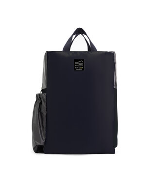 Backpack With Side Pocket - Black