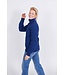 Harlingen Full Zip Sweater - Navy