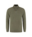 Harlingen Half Zip Sweater - Kaki