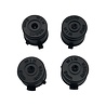 Consoleskins PS4 Controller Buttons - Aluminium Zwart - Bullets Consoleskins PS4 Controller Buttons - Aluminium Zwart - Bullets