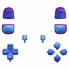 Consoleskins PS5 Controller Buttons - Blauw / Paars Metallic - 11 in 1 Button Set Consoleskins PS5 Controller Buttons - Blauw / Paars Metallic - 11 in 1 Button Set