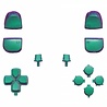 Consoleskins PS5 Controller Buttons - Green / Purple Metallic - 11 in 1 Button Set Consoleskins PS5 Controller Buttons - Green / Purple Metallic - 11 in 1 Button Set