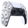 Consoleskins PS5 Controller Housing Shell - Dollars - Front Shell Consoleskins PS5 Controller Housing Shell - Dollars - Front Shell