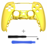 Consoleskins PS5 Controller Housing Shell - Gold Chrome - Front Shell Consoleskins PS5 Controller Housing Shell - Gold Chrome - Front Shell