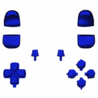 Consoleskins PS5 Controller Buttons - Blue Chrome - 11 in 1 Button Set Consoleskins PS5 Controller Buttons - Blue Chrome - 11 in 1 Button Set