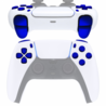 Consoleskins PS5 Controller Buttons - Blue Chrome - 11 in 1 Button Set Consoleskins PS5 Controller Buttons - Blue Chrome - 11 in 1 Button Set