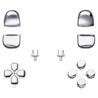 Consoleskins PS5 Controller Buttons - Silver Chrome - 11 in 1 Button Set Consoleskins PS5 Controller Buttons - Silver Chrome - 11 in 1 Button Set