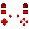 Consoleskins PS5 Controller Buttons - Rood Chrome - 11 in 1 Button Set Consoleskins PS5 Controller Buttons - Rood Chrome - 11 in 1 Button Set