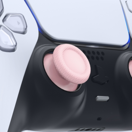 PS5 Controller Buttons - Light Pink - Thumbsticks - Consoleskins