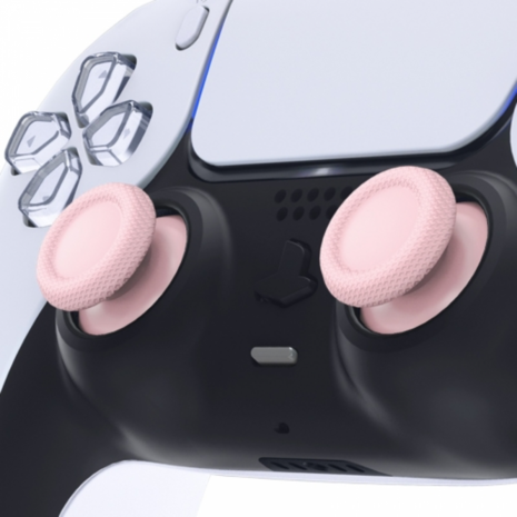 PS5 Controller Buttons - Light Pink - Thumbsticks - Consoleskins