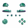 Consoleskins NS Buttons - Groen / Paars Metallic - Pro Controller Buttons Consoleskins NS Buttons - Groen / Paars Metallic - Pro Controller Buttons