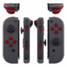 Consoleskins NS Buttons - Red Soft Touch - Joy Con Controller Buttons Consoleskins NS Buttons - Red Soft Touch - Joy Con Controller Buttons